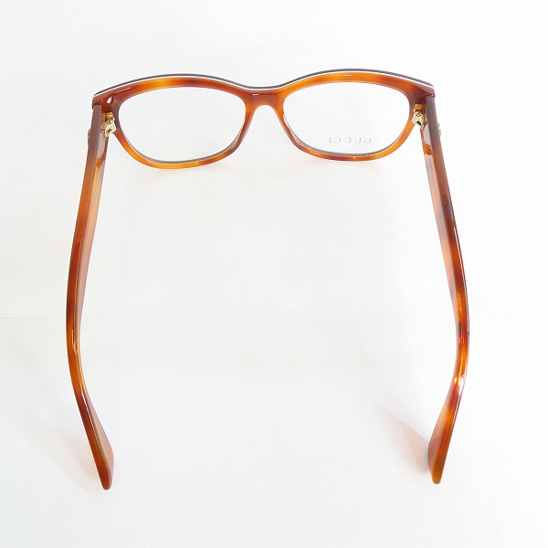 実際に弊社で買取させて頂いたGUCCI/グッチ メガネフレーム アイウェア GG0098O-003の画像 2枚目