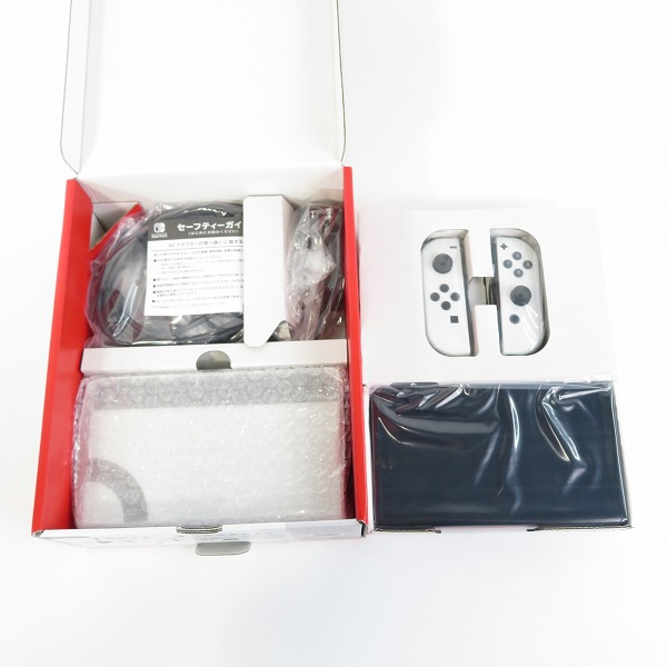 実際に弊社で買取させて頂いた任天堂 Nintendo Switch/ニンテンドースイッチ 有機ELモデル ホワイト 本体 HEG-S-KAAAA【簡易動作確認済】の画像 2枚目
