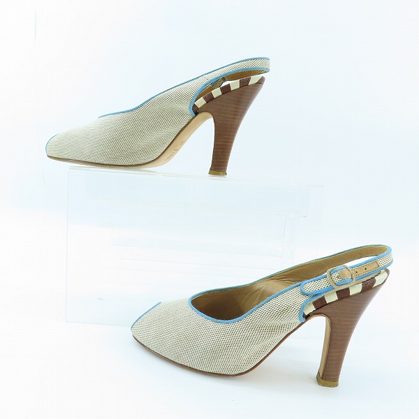 実際に弊社で買取させて頂いたMARNI/マルニ ヒール サンダル/38.5の画像 3枚目