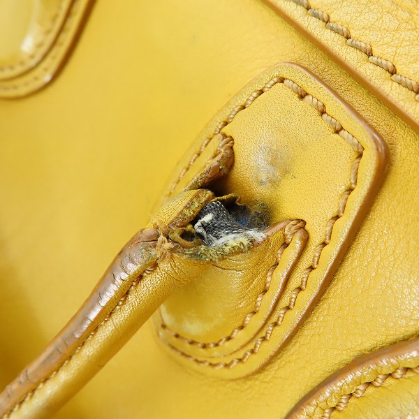 実際に弊社で買取させて頂いたCELINE/セリーヌ ラゲージ ミニショッパー レザー 2WAY ハンドバッグ/ショルダーバッグの画像 6枚目