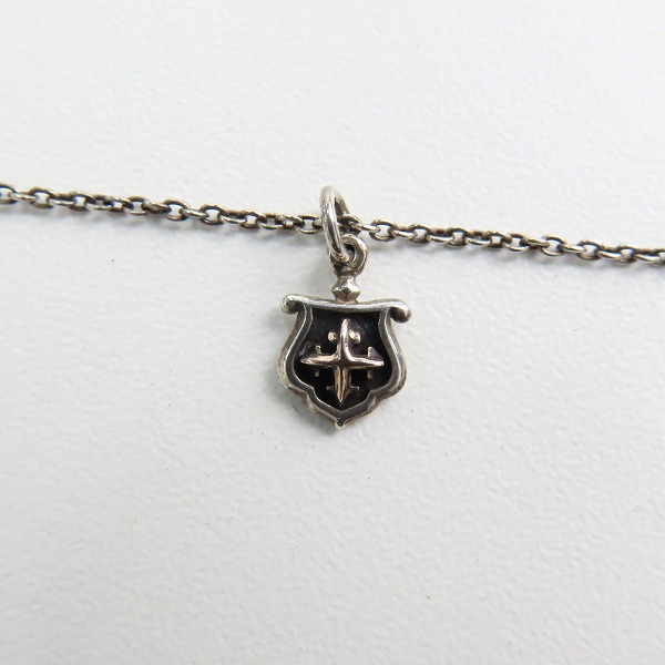 実際に弊社で買取させて頂いたLord Camelot/ロードキャメロット ロイヤルシルバー シールド クロス ネックレスチェーン/ペンダントの画像 1枚目