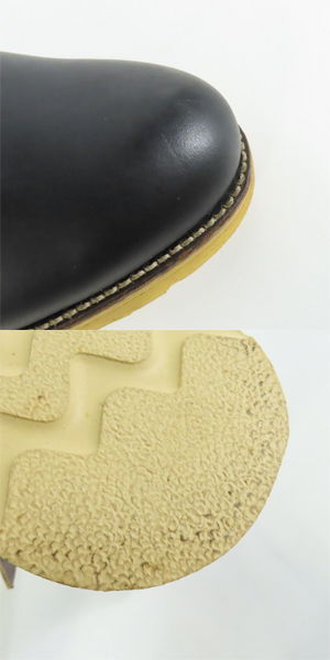 実際に弊社で買取させて頂いた【未使用】RED WING/レッドウィング 羽タグ PECOS BOOTS/ペコスブーツ ブラック 8169/6Eの画像 8枚目