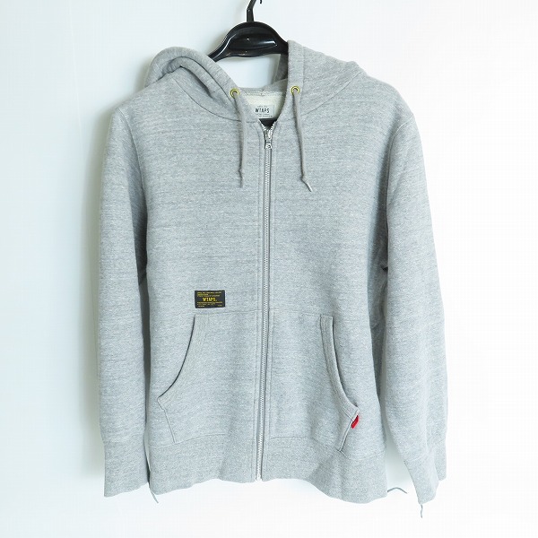 実際に弊社で買取させて頂いたWTAPS/ダブルタップス HELLWEEK ZIP UP/ジップアップパーカー/142ATDT-CSM16/M