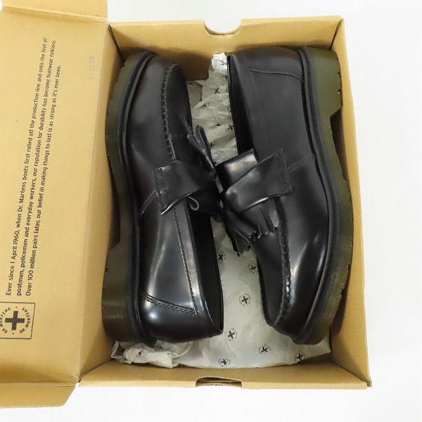 実際に弊社で買取させて頂いたDr.Martens/ドクターマーチン ADRIAN TASSEL LOAFER/タッセルローファー 14573001/UK9の画像 8枚目