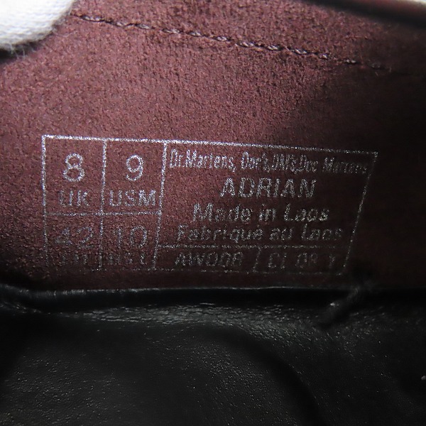 実際に弊社で買取させて頂いたDr.Martens/ドクターマーチン ADRIAN/エイドリアン タッセルローファー/UK8の画像 5枚目