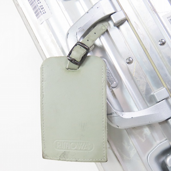 実際に弊社で買取させて頂いたRIMOWA/リモワ トパーズ キャビン マルチホイール 2輪 キャリーケース 32L/920.52の画像 5枚目