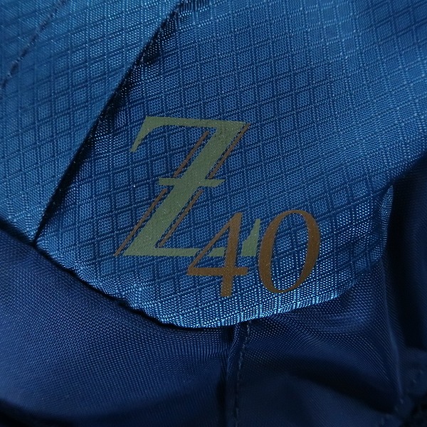 実際に弊社で買取させて頂いたGREGORY/グレゴリー Z40 バックパック/リュックサックの画像 5枚目