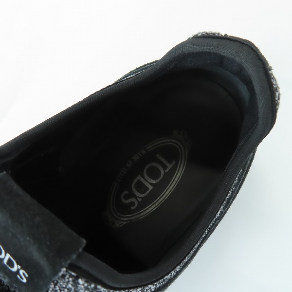 実際に弊社で買取させて頂いたTOD'S/トッズ スエード ネオプレン スニーカー サイズ10の画像 4枚目