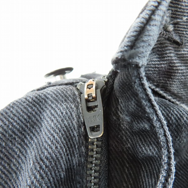 実際に弊社で買取させて頂いたCarhartt WIP/カーハート ロゴ パッチ ワイドレッグ ジーンズ/34×32の画像 7枚目