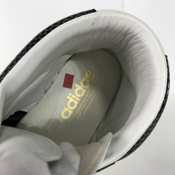 実際に弊社で買取させて頂いた【観賞用】adidas/アディダス PRO MODEL VINTAGE/プロモデル ヴィンテージ スネークブラック/黒蛇 463591/28.5の画像 4枚目