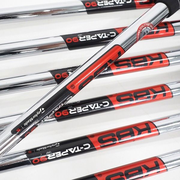 実際に弊社で買取させて頂いたTaylorMade/テーラーメイド ROCKETBLADEZ/ロケットブレイズ  アイアン #4～9,Pw 7本セット KBS C-TAPER 90 FLEX:Sの画像 6枚目
