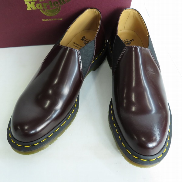 実際に弊社で買取させて頂いたDr.Martens×COMME des GARCONS/ドクターマーチン×コムデギャルソン EMILS サイドゴアシューズ 15170601/UK8