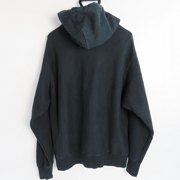 実際に弊社で買取させて頂いたChampion/チャンピオン REVERSE WEAVE/リバースウィーブ プルオーバーパーカー ブラック GF68/2XLの画像 1枚目