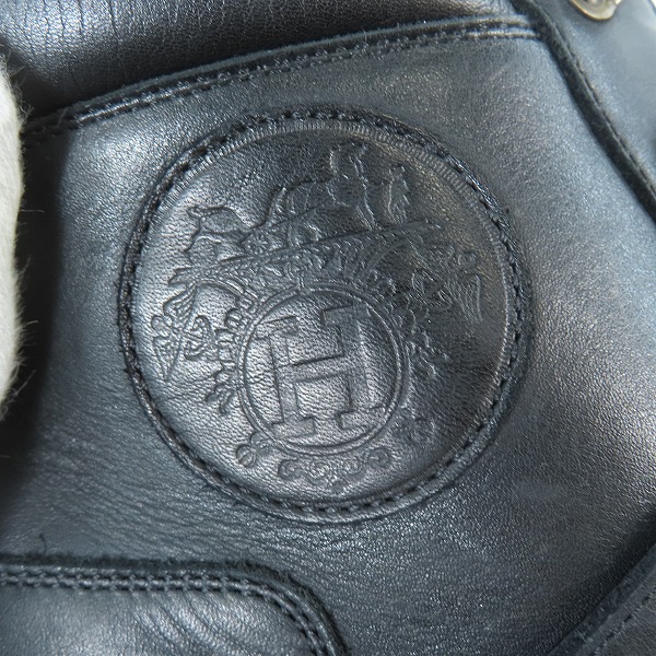 実際に弊社で買取させて頂いたHERMES/エルメス HIKING/ハイキング レザー マウンテンブーツ 40の画像 8枚目
