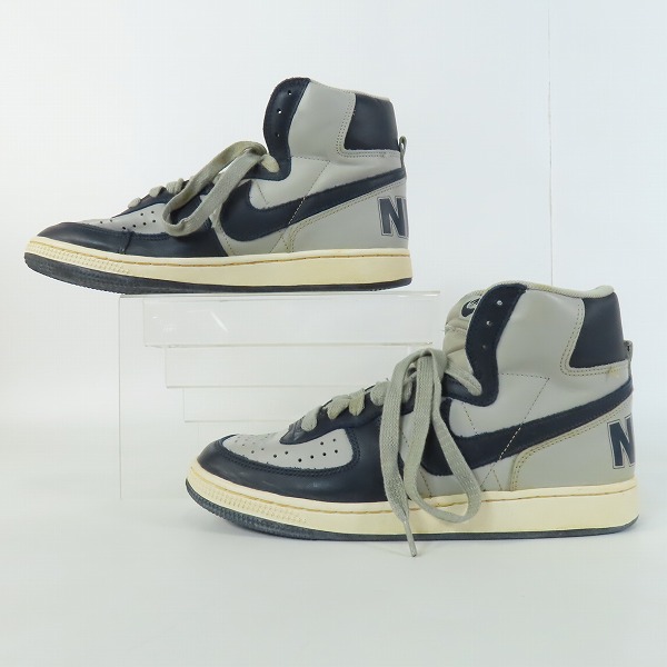 実際に弊社で買取させて頂いた【観賞用】NIKE/ナイキ TERMINATOR HIGH VNTG/ターミネーターハイ ヴィンテージ グラナイト 318677-041/28.0の画像 3枚目