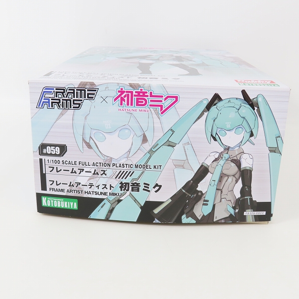 実際に弊社で買取させて頂いた【未組立】KOTOBUKIYA/コトブキヤ フレームアームズ 1/100 フレームアーティスト 初音ミクの画像 5枚目