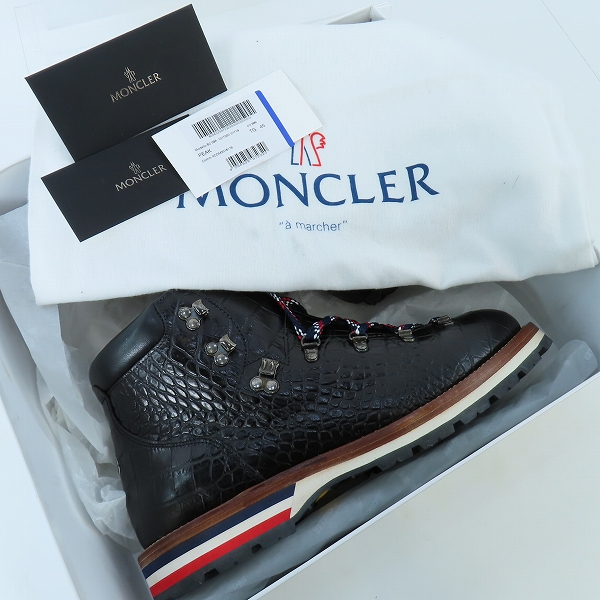 実際に弊社で買取させて頂いたMONCLER/モンクレール PEAK マウンテン ブーツ B2 09A 1017500 01719/45の画像 8枚目