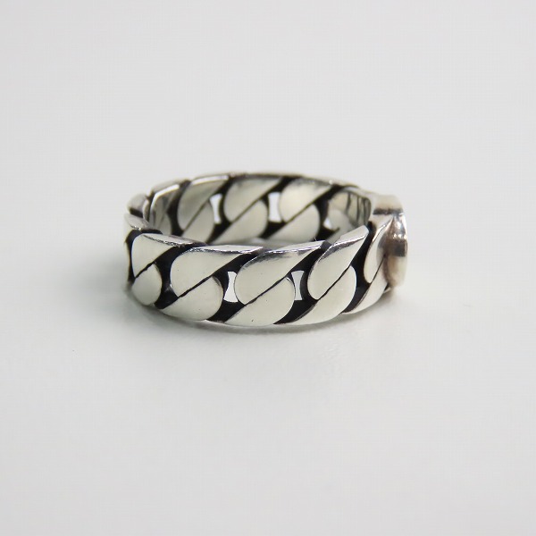 実際に弊社で買取させて頂いたGUCCI/グッチ インターロッキングG エナメル リング 701612 J8410 8414/13-13.5号の画像 4枚目