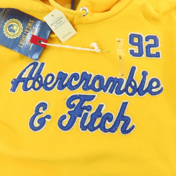 実際に弊社で買取させて頂いた【未使用】Abercrombie＆Fitch/アバクロンビー＆フィッチ ビンテージ パーカー AF1892-32481-12277 Lの画像 4枚目