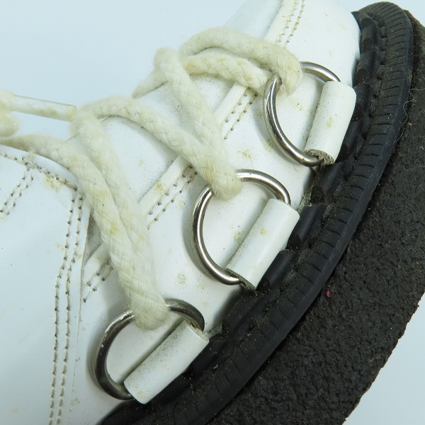 実際に弊社で買取させて頂いたGEORGE COX×COMME des GARCONS HOMME PLUS/ジョージコックス×コムデギャルソンオムプリュス レザーシューズ 15344V/7の画像 7枚目