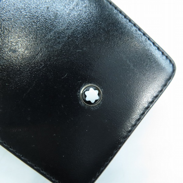 実際に弊社で買取させて頂いたMONTBLANC/モンブラン レザー ペンケース 3本用の画像 5枚目