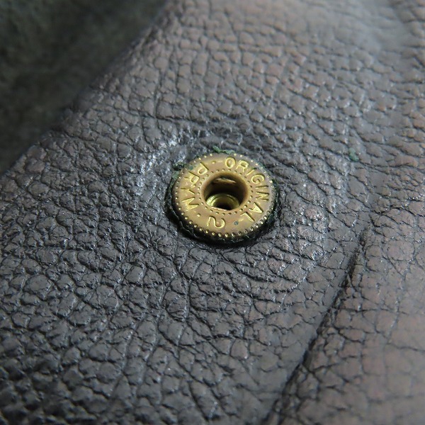 実際に弊社で買取させて頂いたIL BISONTE/イルビゾンテ 二つ折り財布 ウォレット 54-1-411853の画像 7枚目