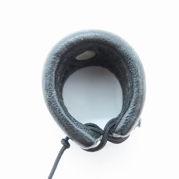 実際に弊社で買取させて頂いたTHIRTEEN DESIGNS/サーティーンデザインズ スカル レザーリング 17-19号の画像 5枚目