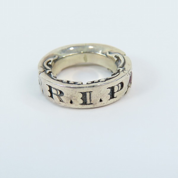 実際に弊社で買取させて頂いたF.A.L/エフエーエル R.I.Pリング 1号の画像 1枚目