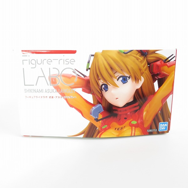 実際に弊社で買取させて頂いた【未組立】BANDAI SPIRITS/バンダイ Figure-rise LABO ヱヴァンゲリヲン新劇場版:破 式波 アスカ ラングレーの画像 4枚目