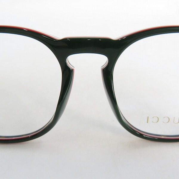 実際に弊社で買取させて頂いた(1)GUCCI/グッチ メガネフレーム アイウェア GG0273O-002の画像 3枚目