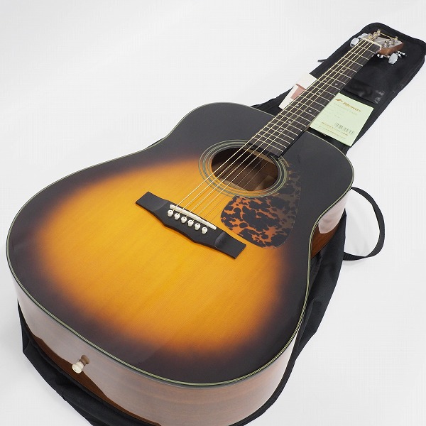 実際に弊社で買取させて頂いた★Morris/モーリス M-01 TS アコースティックギター/アコギ ソフトケース付