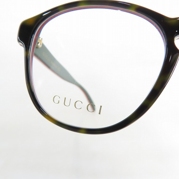実際に弊社で買取させて頂いた(2)GUCCI/グッチ メガネフレーム アイウェア GG0273O-002の画像 8枚目