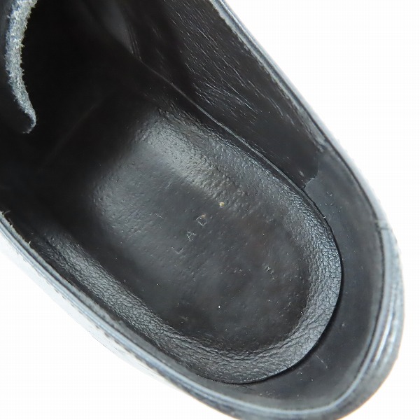実際に弊社で買取させて頂いたLAD MUSICIAN/ラッドミュージシャン MONK-STRAP SNEAKER SHOES/レザーシューズ 2117-911/42の画像 4枚目