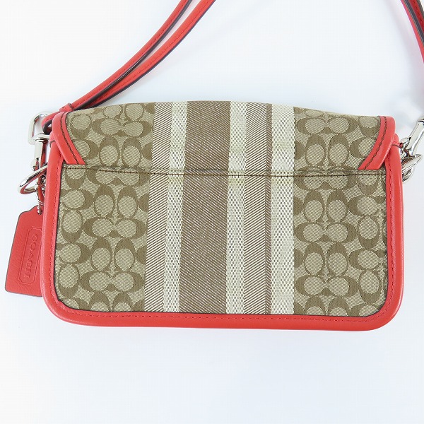 実際に弊社で買取させて頂いたCOACH/コーチ ミニシグネチャー キャンバス ショルダーバッグ 19919の画像 1枚目