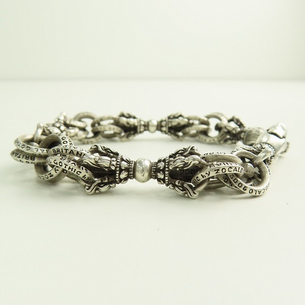 実際に弊社で買取させて頂いたZOCALO/ソカロ ダブルリングバードドージェブレスレットの画像 4枚目