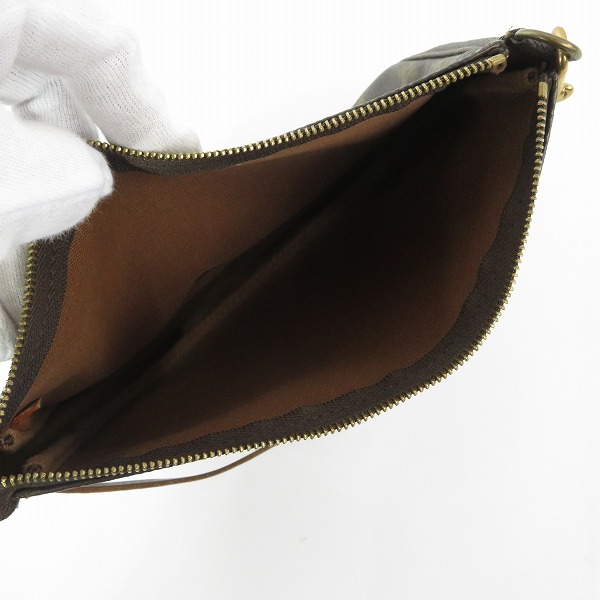 実際に弊社で買取させて頂いたLOUIS VUITTON/ルイヴィトン ポーチ モノグラム レザー　M51980の画像 4枚目