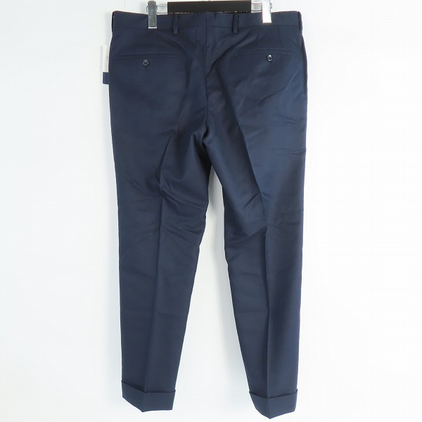 実際に弊社で買取させて頂いた【未使用】SHIPS/シップス ウール スラックスパンツ ネイビー 113-14-0937-7850 /50の画像 1枚目