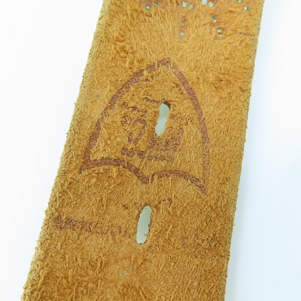 実際に弊社で買取させて頂いたHTC/エイチティーシー Peanut Stingray Belt/ピーナッツ スティングレイ ベルト SOLID BRASS/ソリッドブラス バックル/34の画像 4枚目