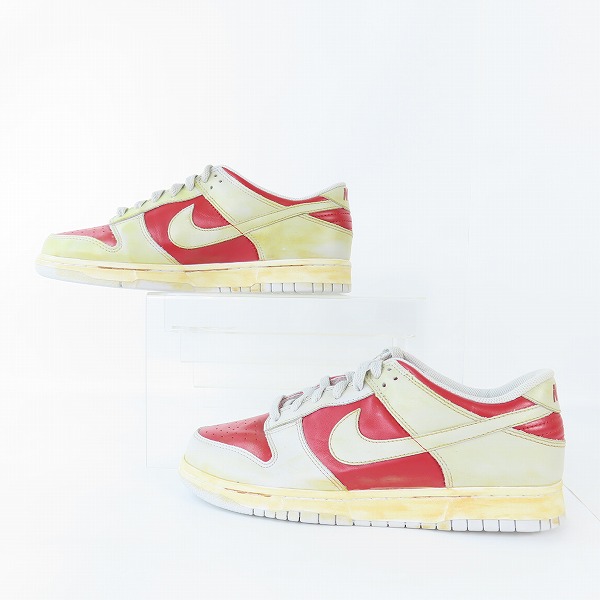 実際に弊社で買取させて頂いた【観賞用】NIKE/ナイキ DUNK LOW/ダンクロー ビンテージ 446242-600/28の画像 3枚目