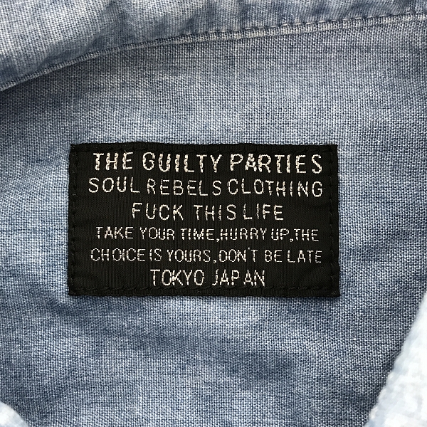 実際に弊社で買取させて頂いたWACKOMARIA/ワコマリア デニム ダンガリーシャツ 長袖シャツ/Sの画像 2枚目