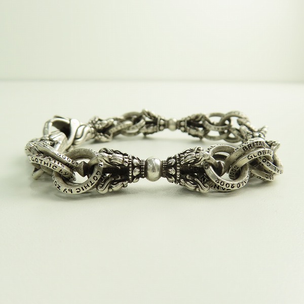 実際に弊社で買取させて頂いたZOCALO/ソカロ ダブルリングバードドージェブレスレットの画像 2枚目