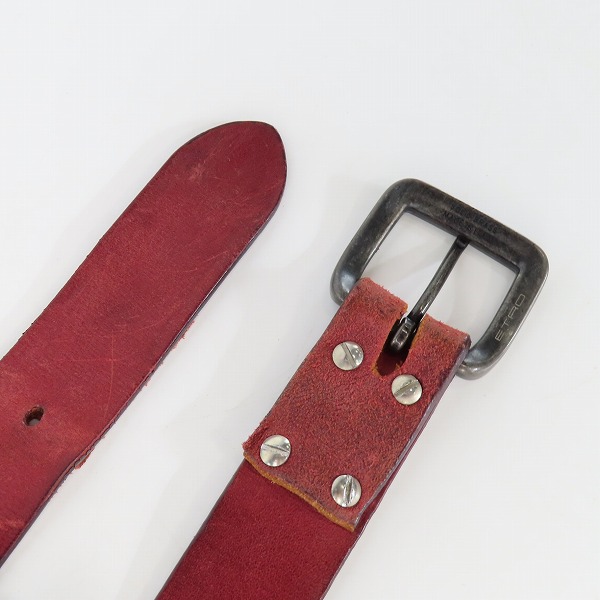 実際に弊社で買取させて頂いたETRO/エトロ 裏地ペイズリー柄 レザーベルト 44/110の画像 2枚目