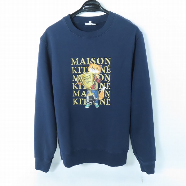 実際に弊社で買取させて頂いたMAISON KITSUNE/メゾンキツネ プリントプルオーバースウェット LM00311KM0001/L