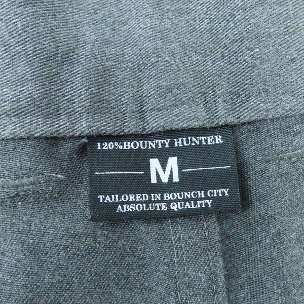 実際に弊社で買取させて頂いたBOUNTY HUNTER/バウンティーハンター ショーツ ハーフパンツ グレー Mの画像 3枚目