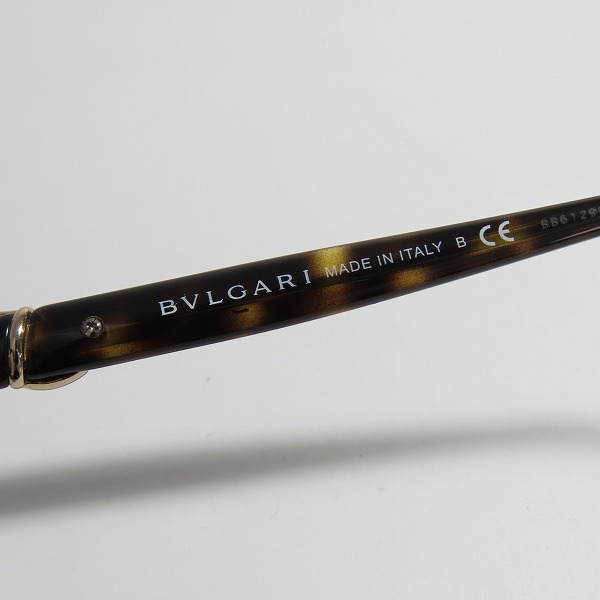 実際に弊社で買取させて頂いたBVLGARI/ブルガリ メガネフレーム アイウェア 4128-B-F 504の画像 5枚目