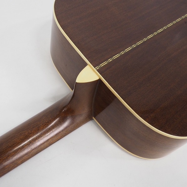 実際に弊社で買取させて頂いた★【難有り】Morris/モーリス W-18 幌馬車ラベル アコースティックギター/アコギ 日本製の画像 9枚目