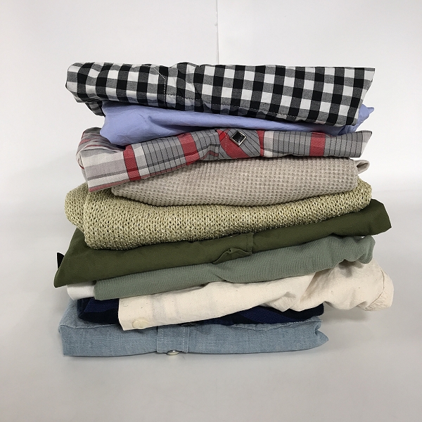 実際に弊社で買取させて頂いた【おまとめ】ユナイテッドアローズ/ナノユニバース/エディフィス 等 カーディガン/Tシャツ/シャツ 他の画像 1枚目