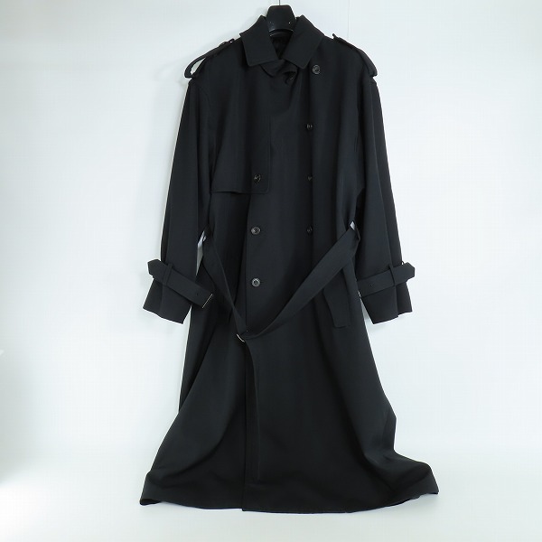 実際に弊社で買取させて頂いたato/アトウ WOOL TRENCH-COAT/ウールトレンチコート AM22C-C06/48