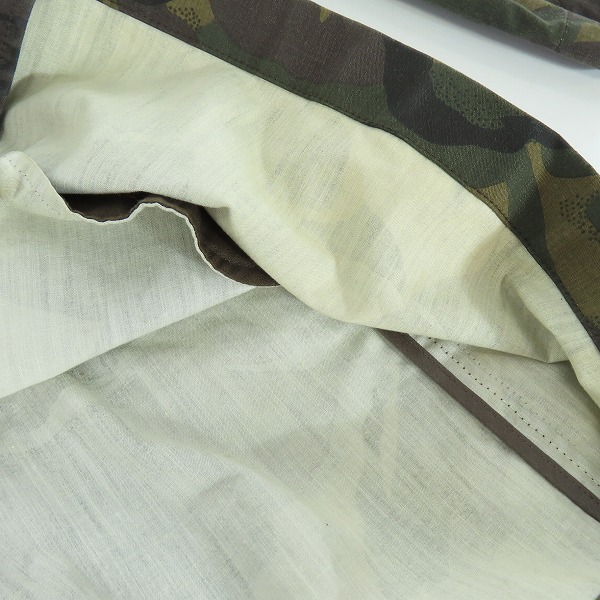 実際に弊社で買取させて頂いた【難有り】EDIFICE/エディフィス 迷彩柄/カモフラ柄 ミリタリージャケット 48の画像 6枚目