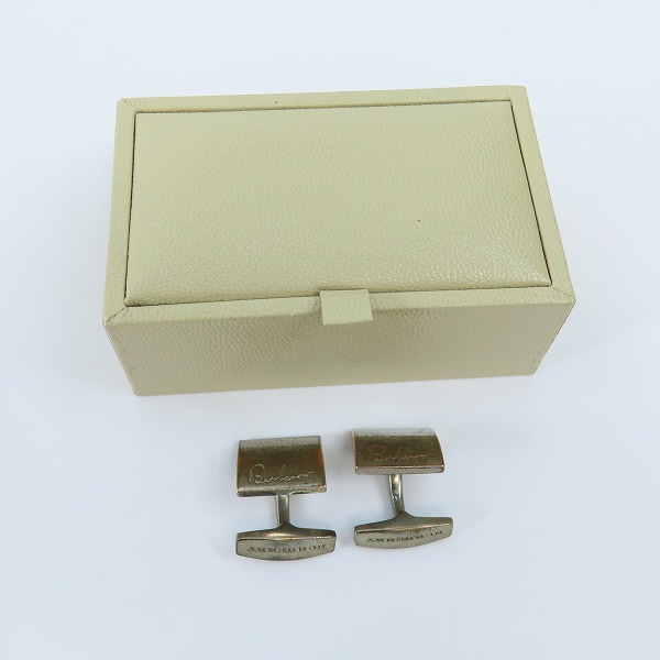 実際に弊社で買取させて頂いたBURBERRY/バーバリー カフス スクエア型の画像 6枚目